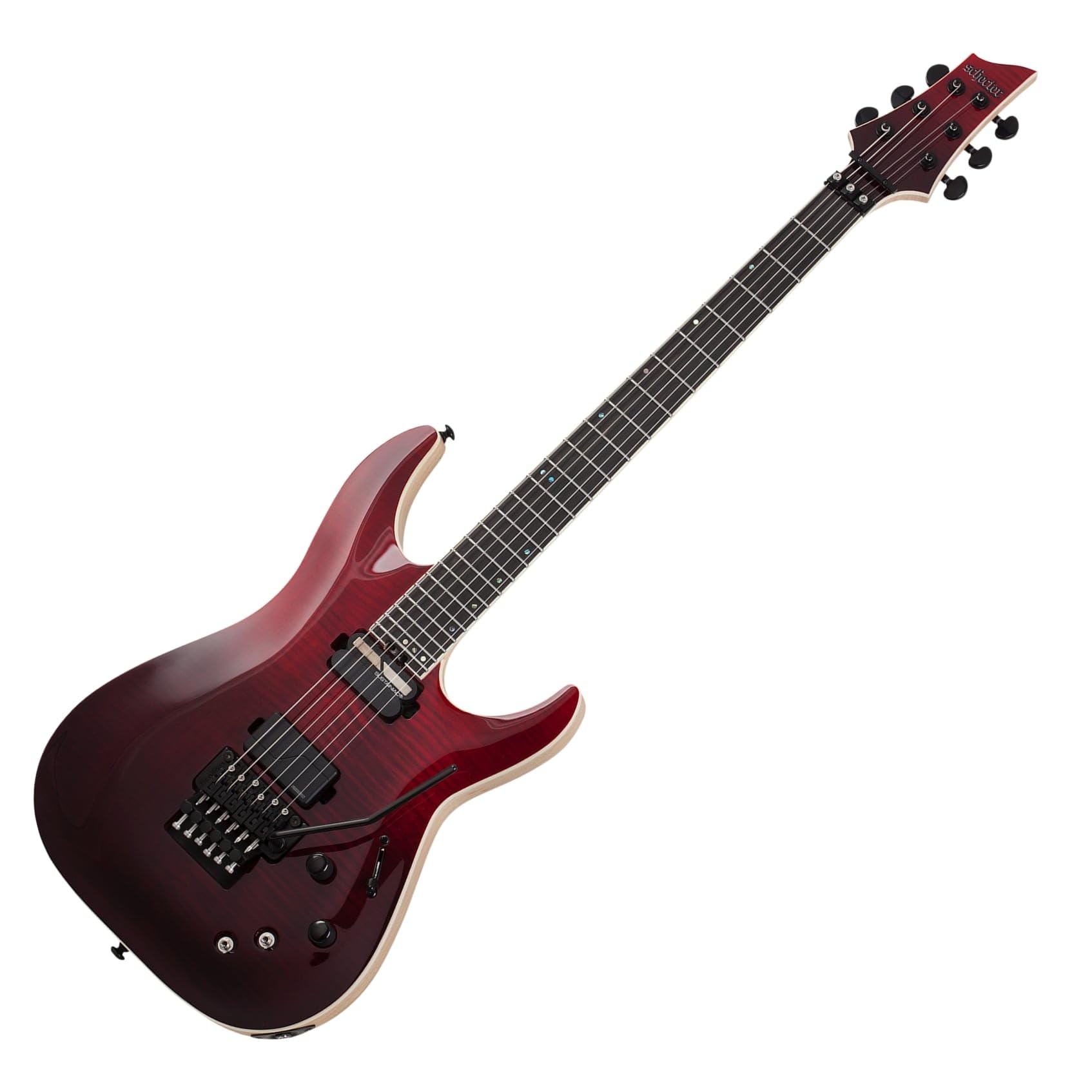 SCHECTER C-1 FR S SLS ELITE BLOODBURST : Amazon.in: Musical