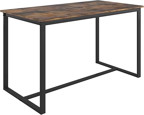 Miniatura 5 de Juego de mesa de cocina de granja de 3 piezas con bancos, diseño clásico, ahorra espacio y resistente (blanco)