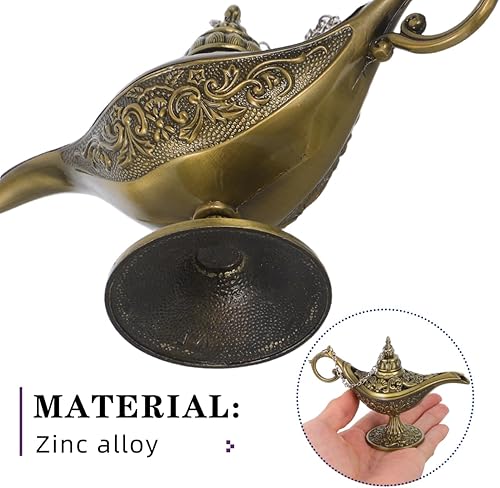 Miniatura 8 de Healifty Soporte de incienso de metal, lámpara de deseos, quemador de incienso, adorno de escritorio, difusor de horno aromático para oficina en