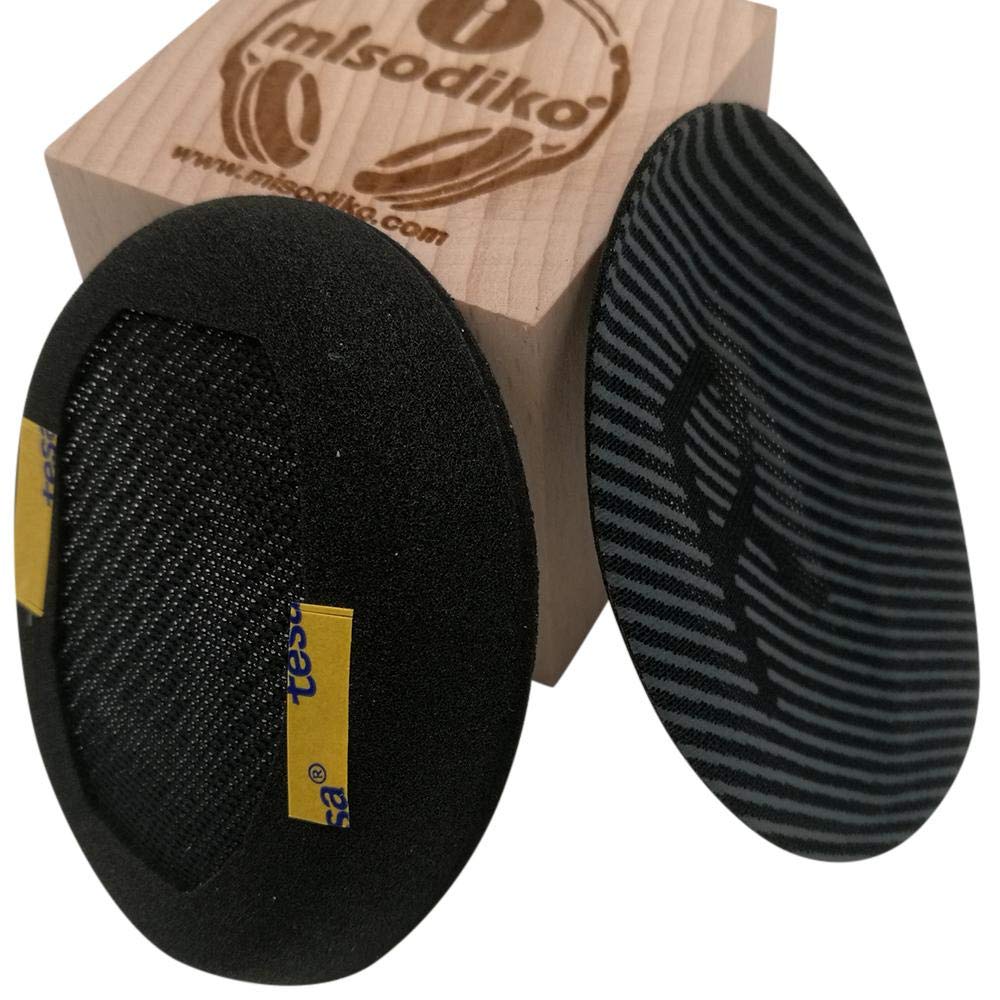 Anei Cuscinetti Di Ricambio Per Bose QC35 E QC35 II – Auricolari In Pelle Morbida Con Memory Foam, Sostituzione Facile, Colore Nero - 2