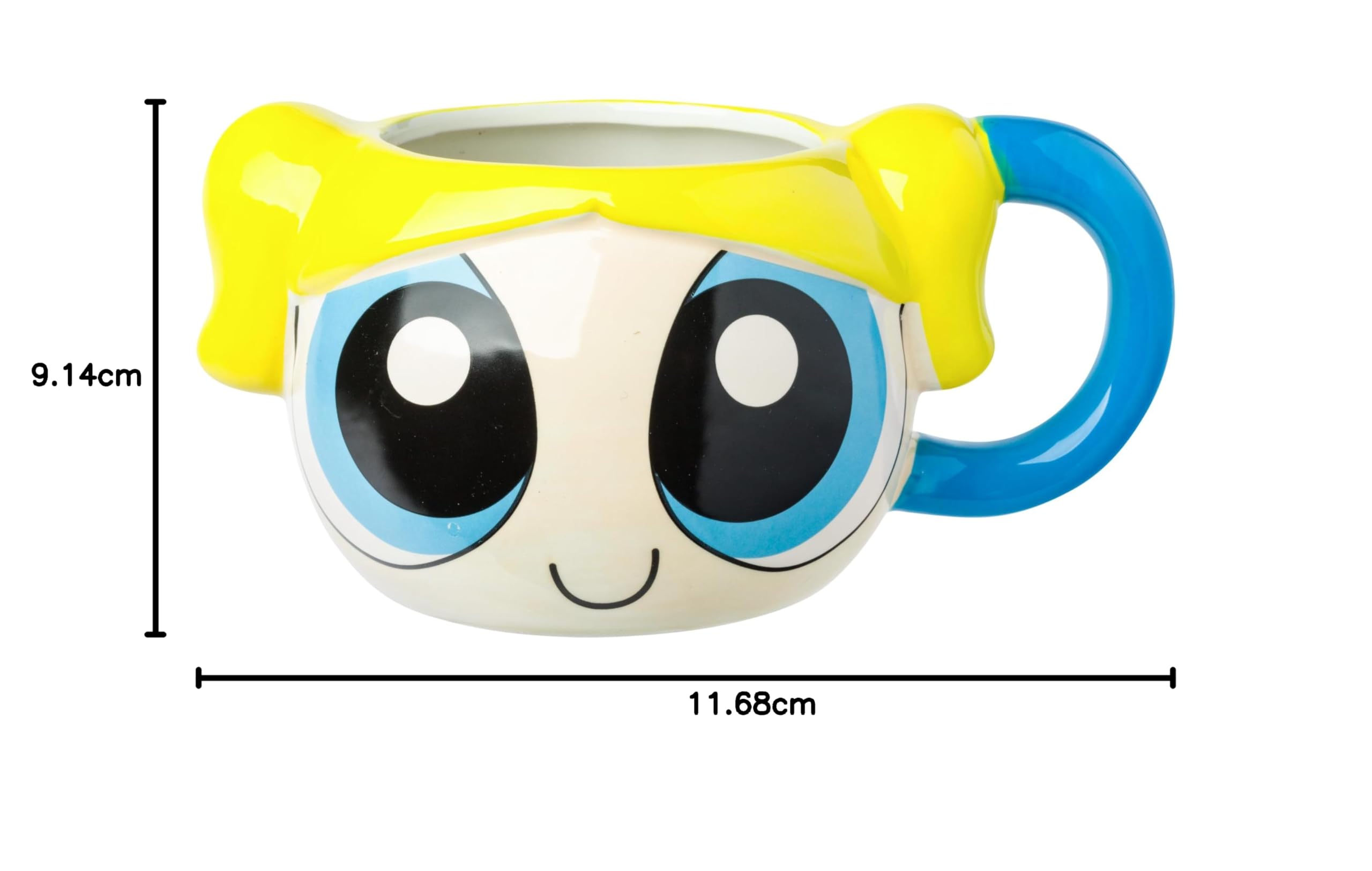 Silver Buffalo The Powerpuff Girls Keramiktasse mit Blasen, 590 ml