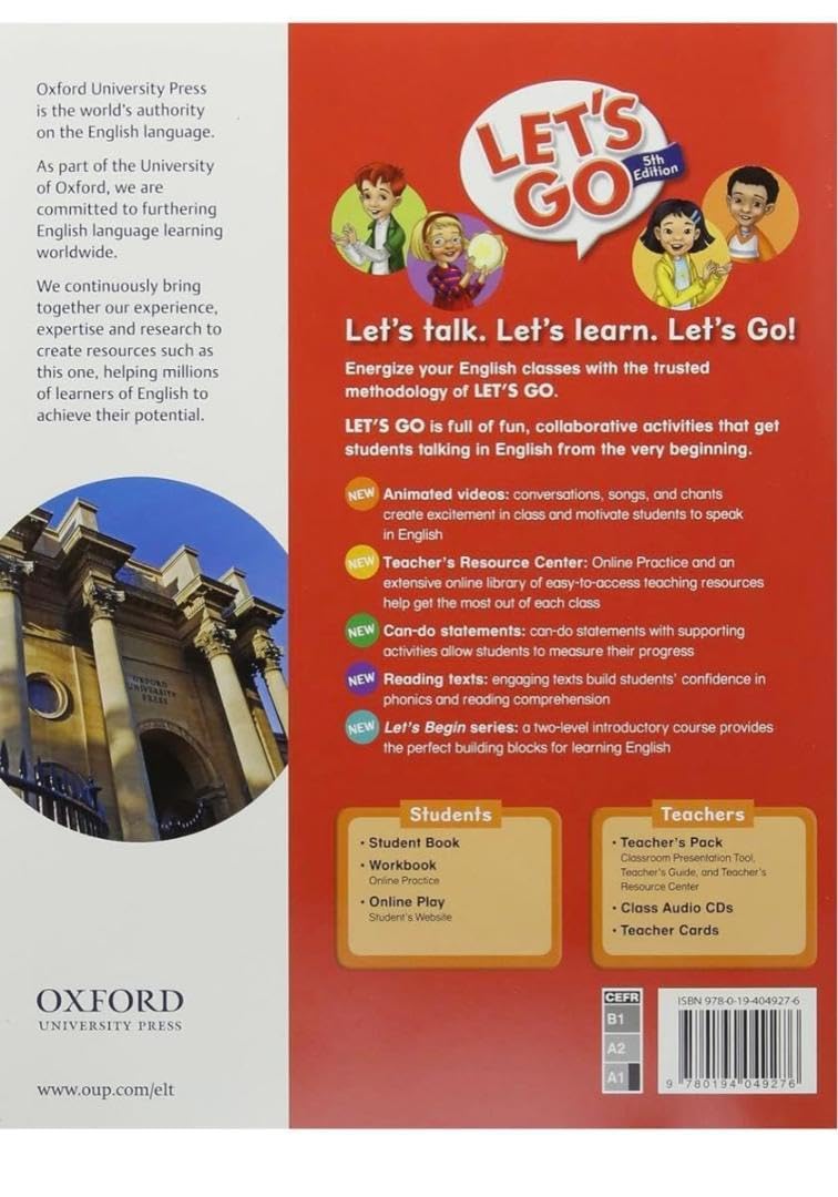 Let's Go 1 ・2教材セット Let's Bigin 英語入門2冊セット OXFORD Go 5th Edition 1 と 2