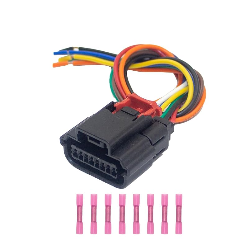 Chicote com conector de 8 pinos para sensor MAF TGGKKPARTS Chevrolet Buick Cadillac GMC – 1 unidade