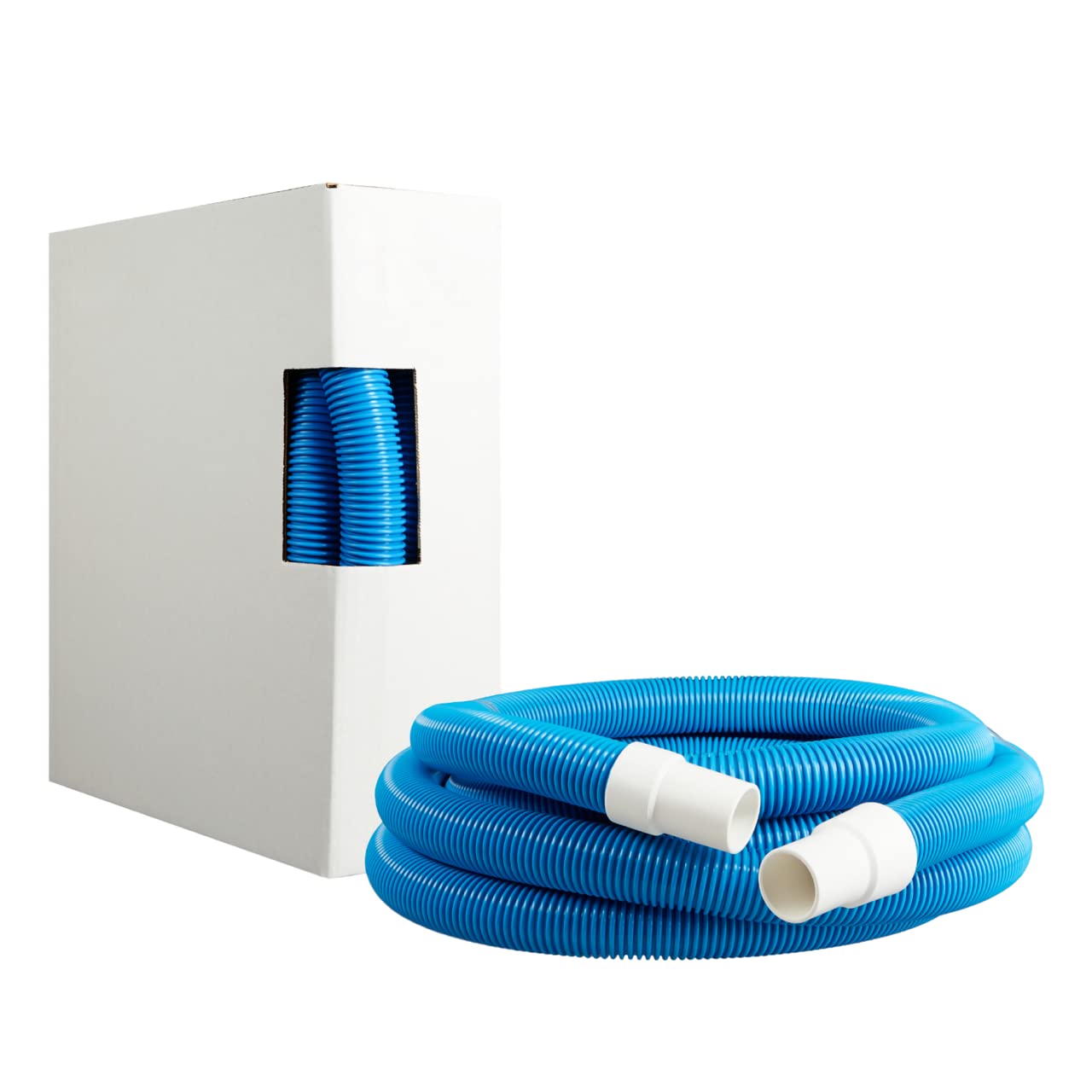 Wąż do basenu EVA, złączka mocna/obrotowa DN 38 mm – 12 m, czyszczenie basenu, wyprodukowano w Niemczech
