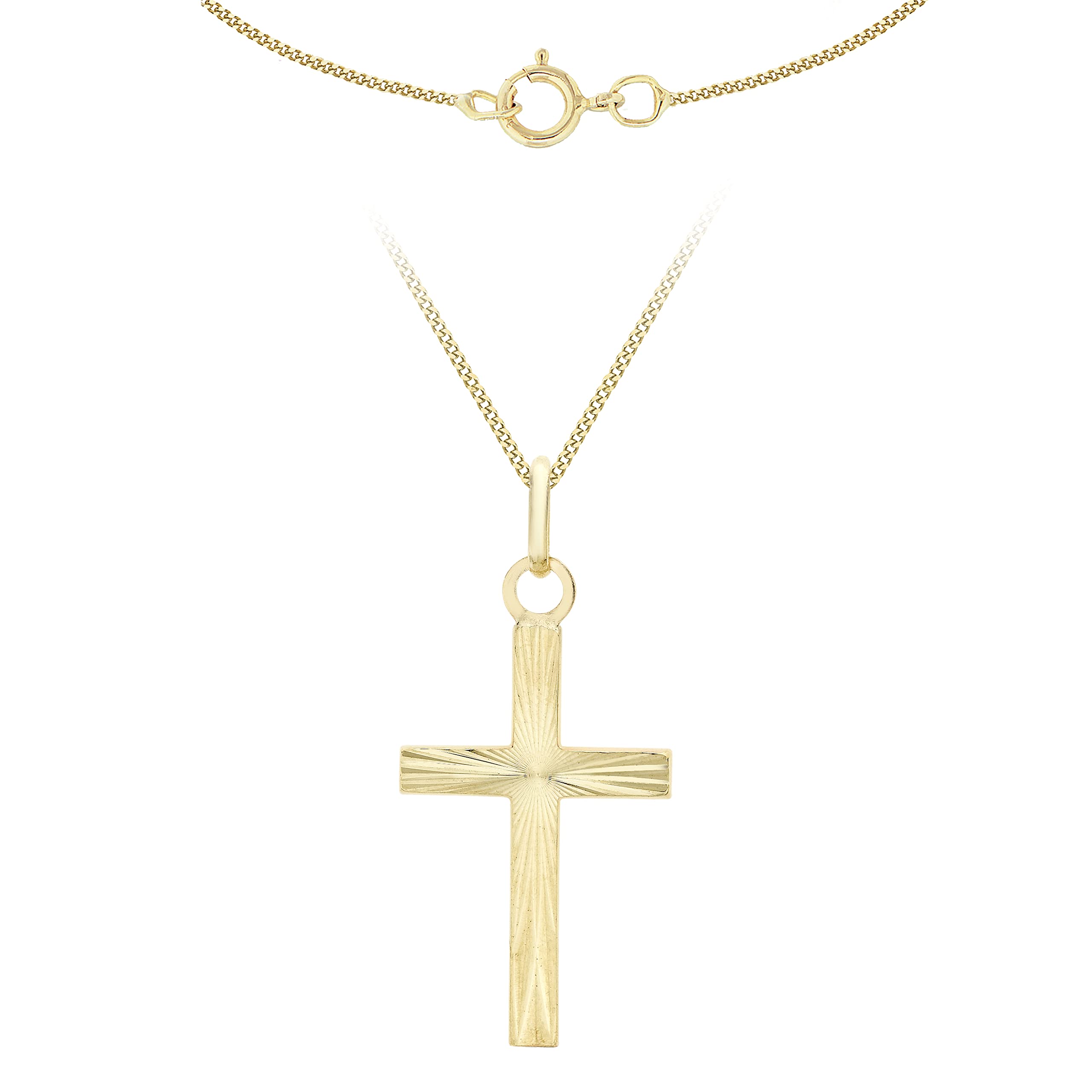 CARISSIMAGold Collar unisex con oro amarillo de 9K (375/1000), 46 cm