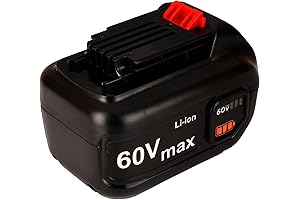 Black and Decker 60v Lithium Battery for a Strong and Long-Lasting Performance