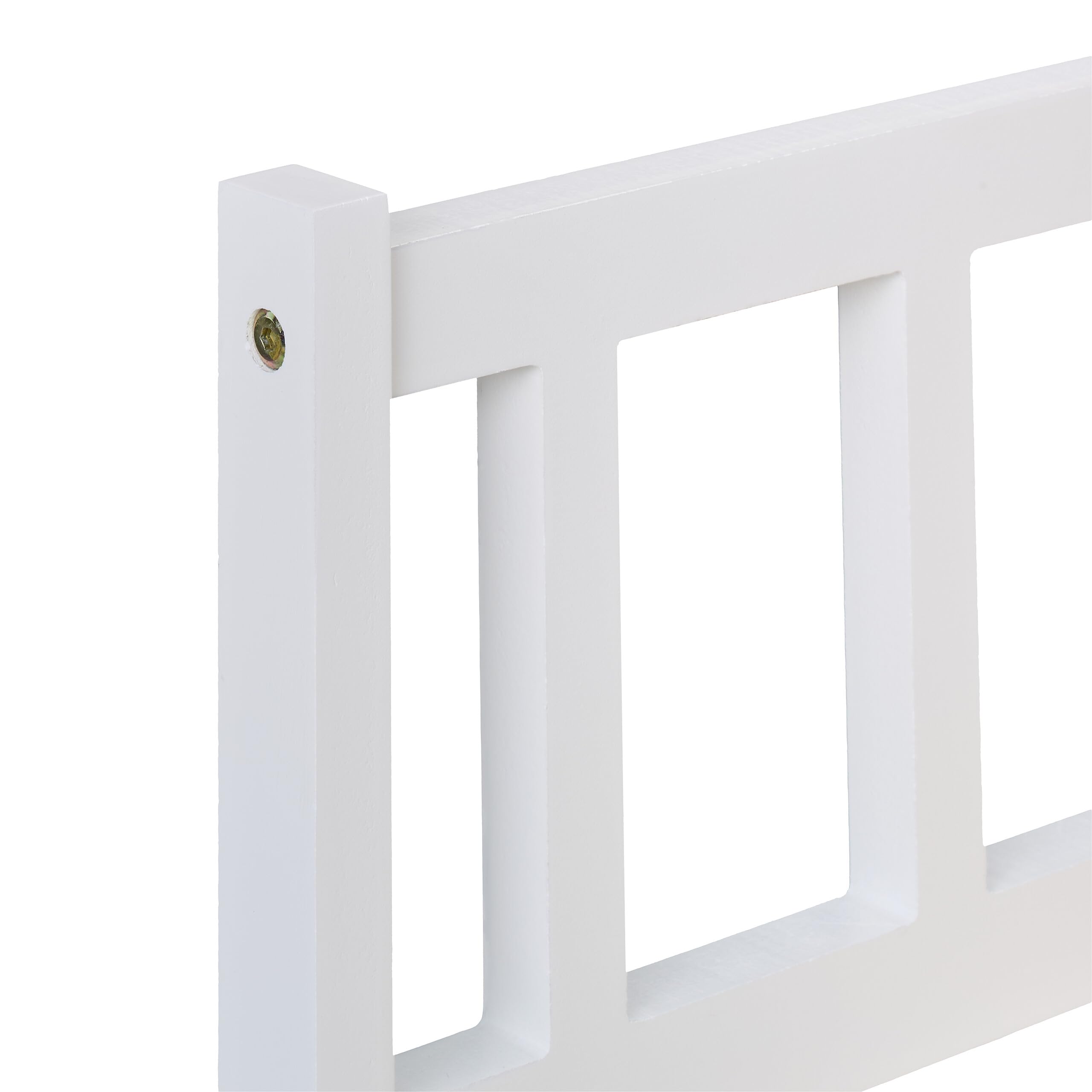Relaxdays Panca Contenitore per Bambini, Cassapanca Portagiochi da Cameretta, HLP: 55x57x31 cm, in Legno, Bianco Marrone