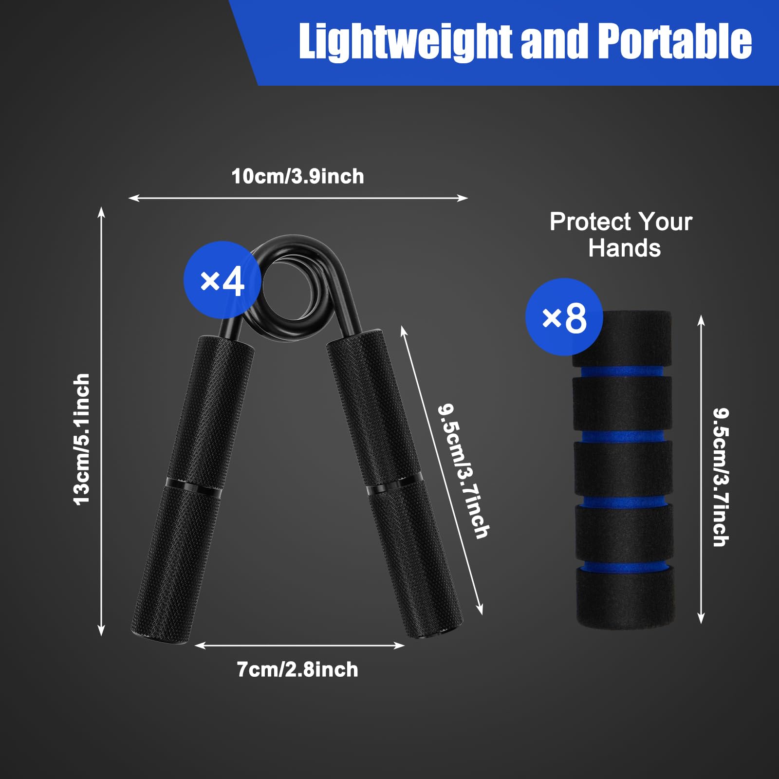 Metal Hand Grip, Attrezzi per rinforzare la presa