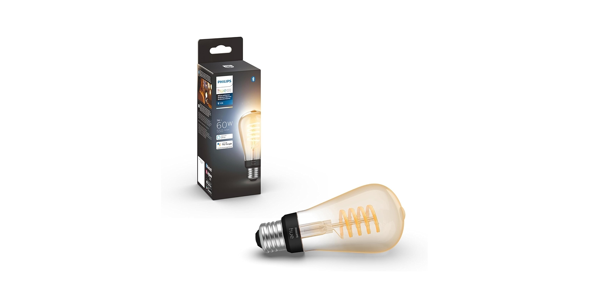 PHILIPS Hue white ambiance E26 1100ルーメン E26 シングル パック - Hue White ambiance | Philips Hue