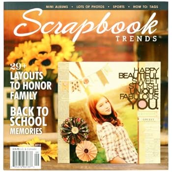 Paperback Scrapbook Trends Book