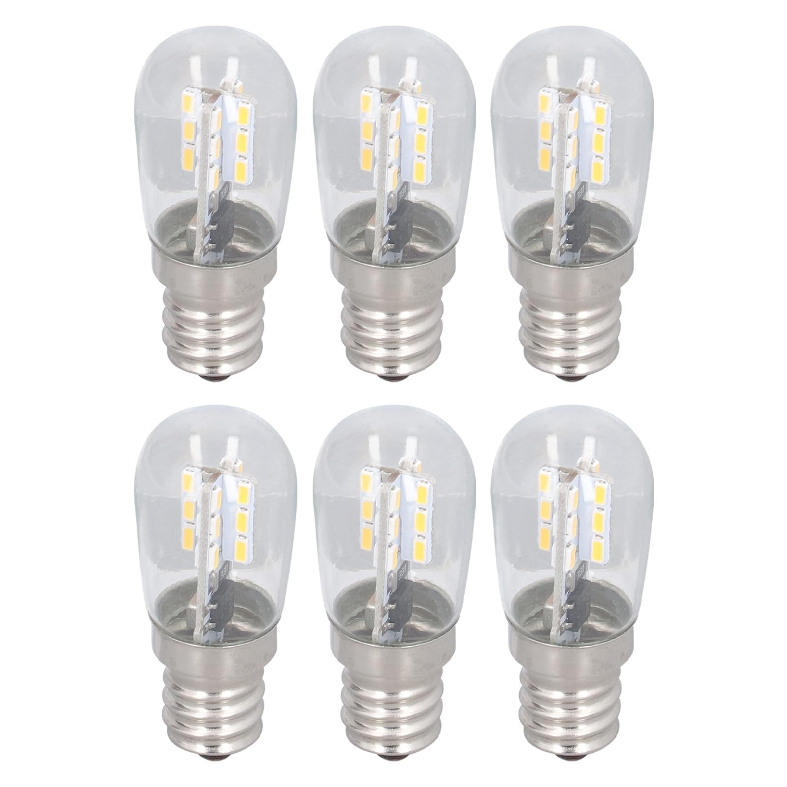 10PCS Lampadina a LED E12 E12 Lampada a incandescenza Vetro Piccola Plafoniera Lampada 500LM Lampada da Parete per Camera da Letto Ufficio 220V