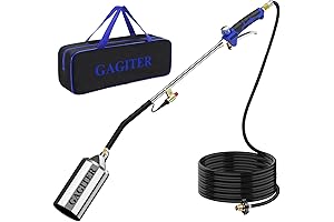 Heavy-Duty Propane Torch Weed Burner Kit for Efficient Flame Weeding