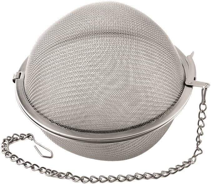 Weis Tea-/Spice Bowl, Stainless Steel, Silver, 15 x 15 x 15 cm