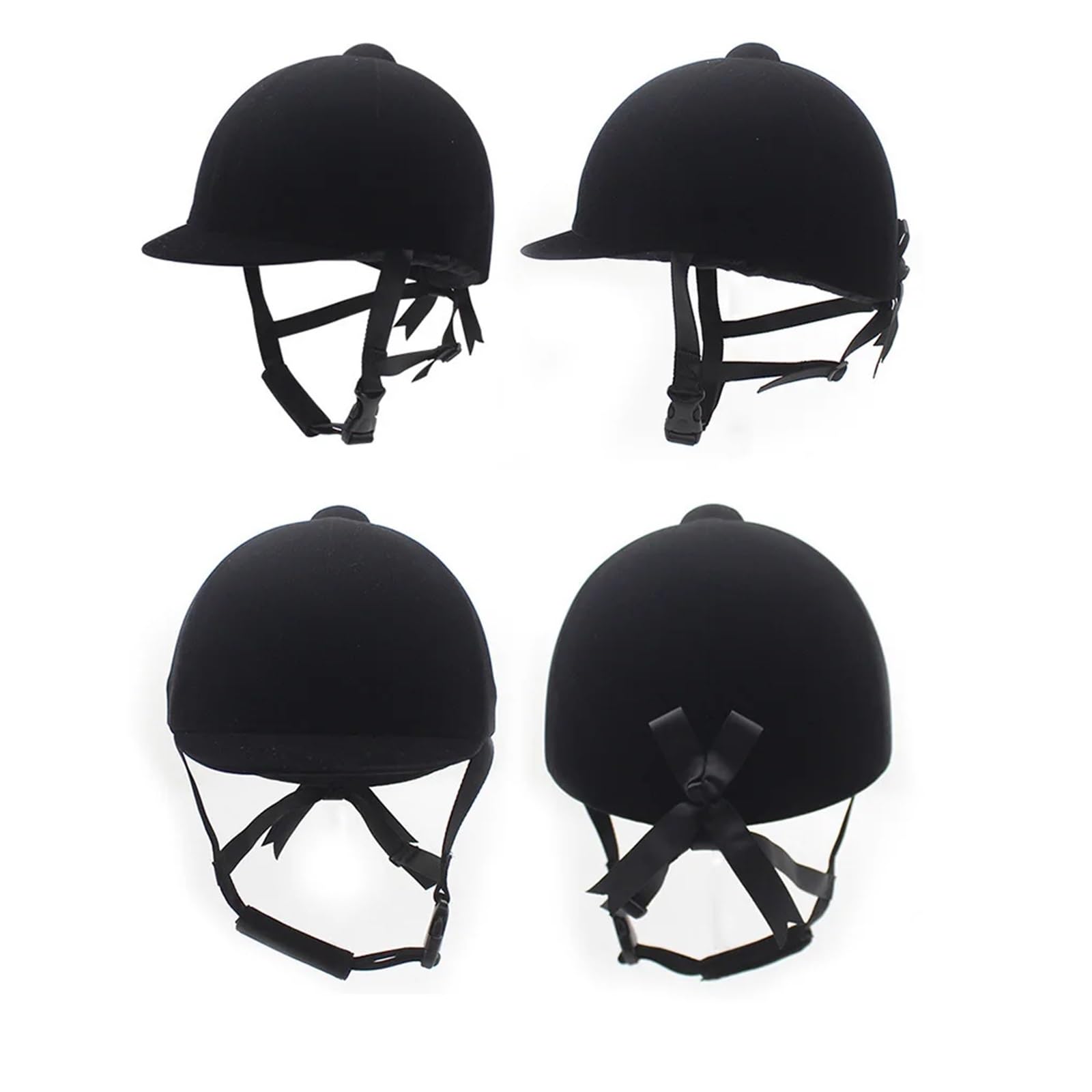 Casco da Equitazione Casco da equitazione traspirante, di sicurezza, unisex, classico, for esterni, regolabile, antiurto, for