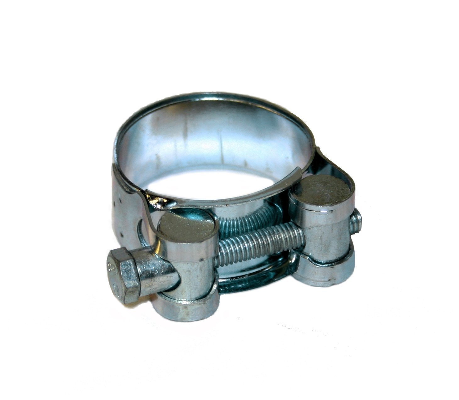 Heavy Duty Galvanized Steel Single Bolt Clamps W1 - (5, 113mm - 121mm)