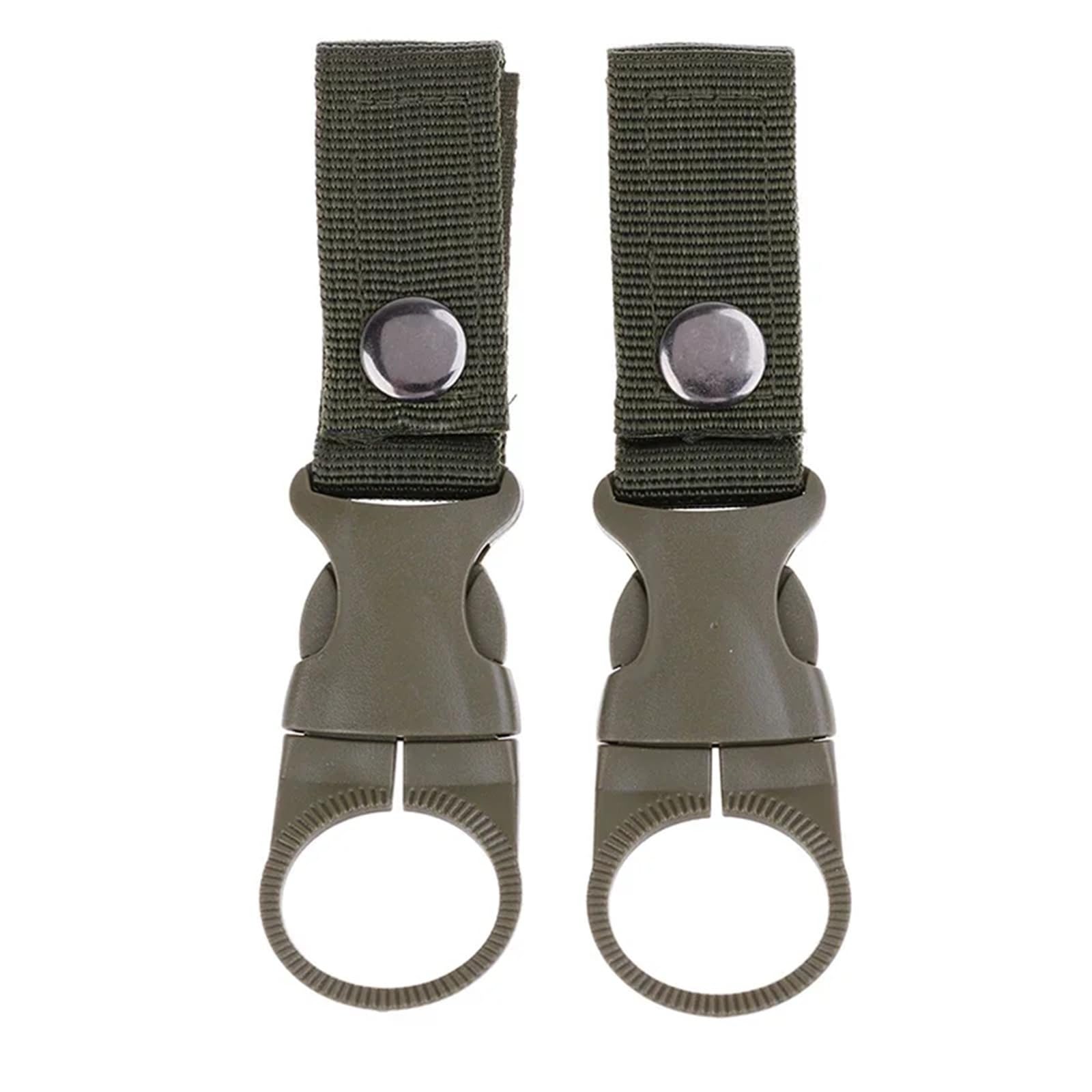 GHHZML Water Bottle Clip Outdoor Waterbottle buckle hook Nylon Webbing Buckle Hook Climb Carabiner Belt Backpack Hanger Camp Water Bottle Holder Clip
