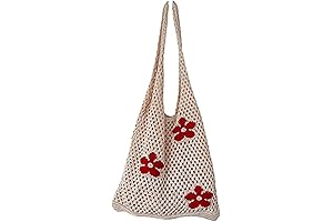 Cottagecore Crochet Fairy Tote Bag