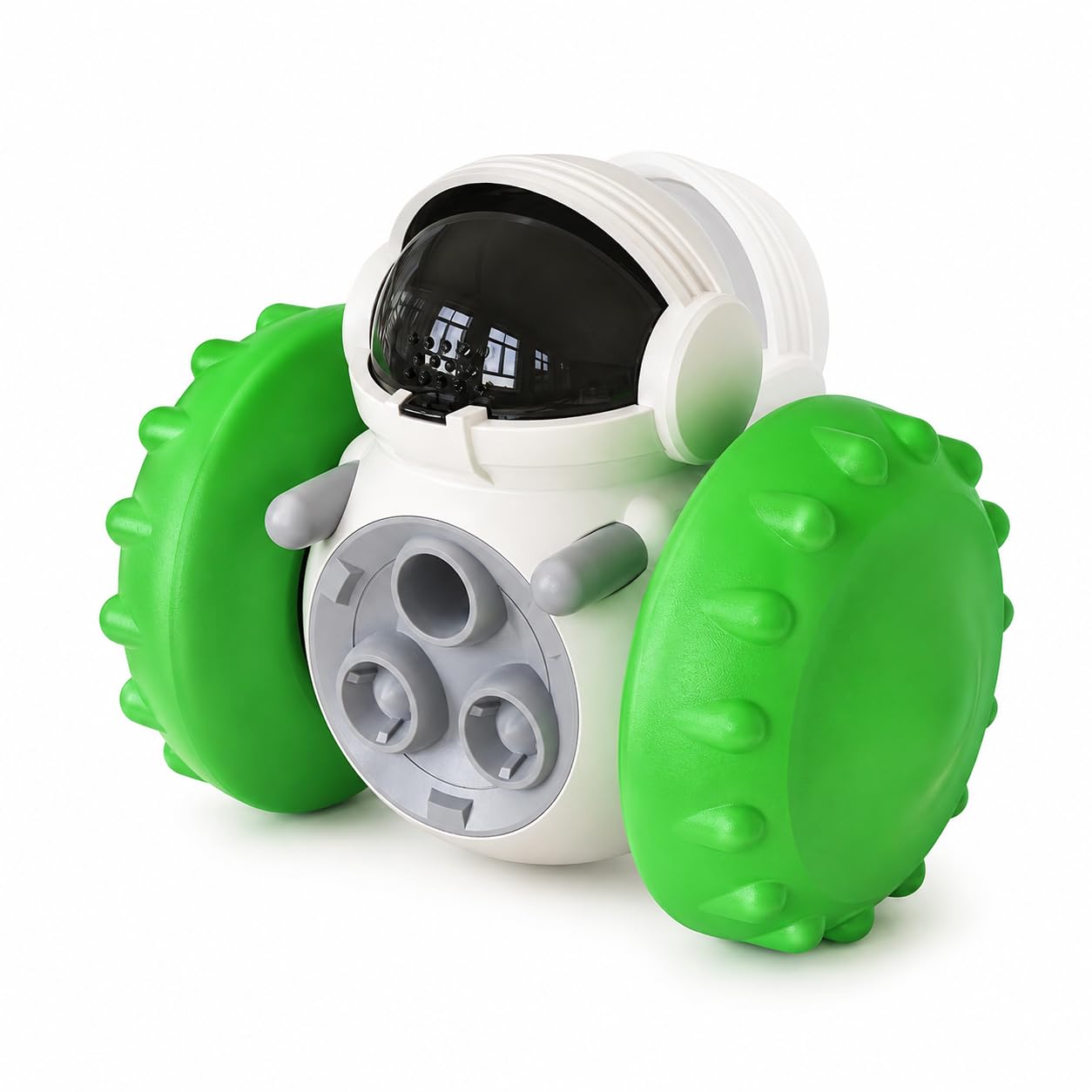 HAOYEGUOJI Interactive Dog Treat Dispenser for Slow Feeder (Green) | Dog Enrichment Toys,…