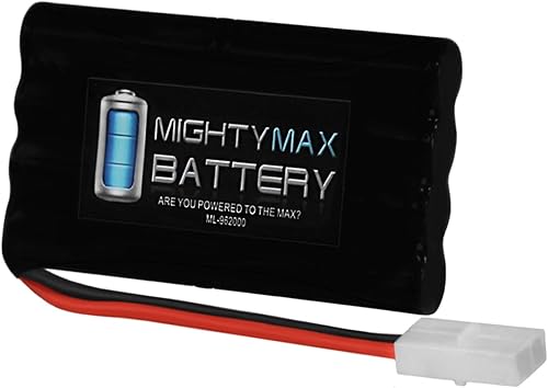 Miniatura 1 de Mighty Max Battery Batería NiMH de 9.6V 2000mAh para 1995 Nikko LANDSLIDER RC ATV CAR Truck