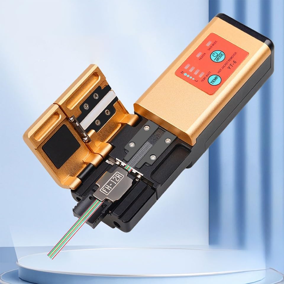 Ribbon Fiber Optic Thermal Stripper 4 Gear 2 Mode Fast Heating Optical Fiber
