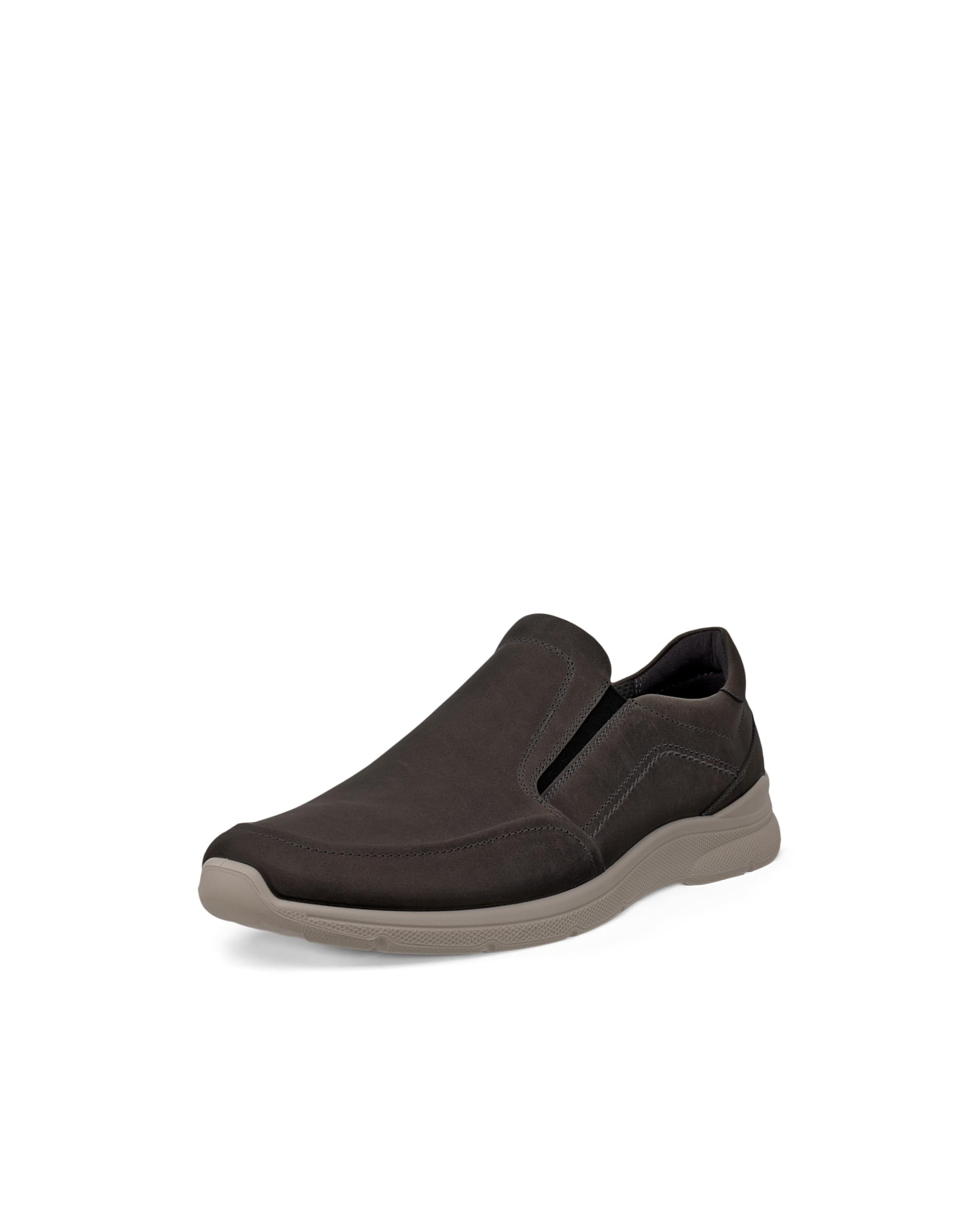 ECCO Men's Sneaker Irving Slipon, Steel, 11.5