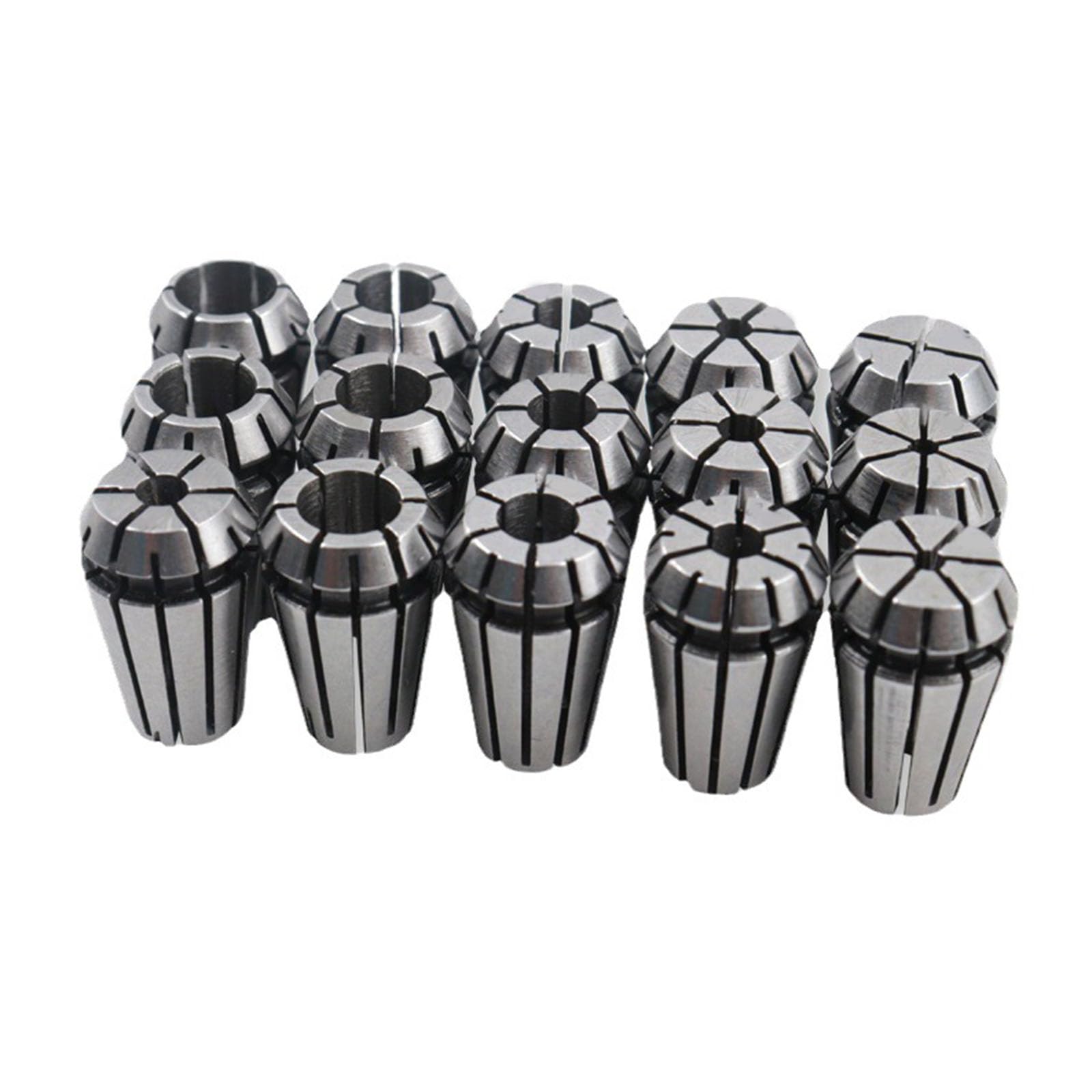Buxuaaaa 15Pcs Er11 Spring Collet Set For Engraving Machine & Milling Lathe Tool High-Speed Machines Milling Machine Lathe Tool