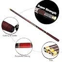 Goture RED-Fox Telescopic Tenkara Fishing Rod Portable Hand Pole 24ft gallery image