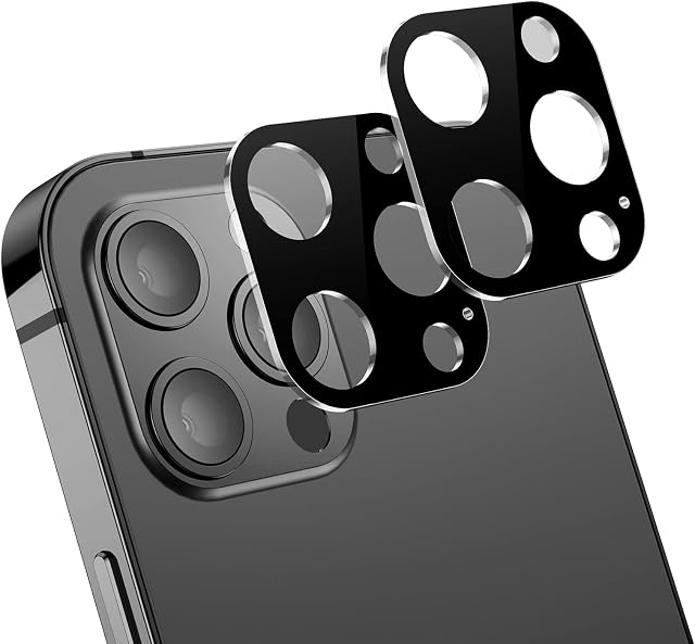 Giftorld [2 Pack] Camera Len Protector for iPhone 14 Pro/14 Pro Max - Screen Protector Tempered Glass, Case Friendly No-Bubble HD Clear Anti-Scratch Camera Lens Screen Protector