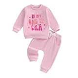 Baby Girl First Birthday Outfit In My One Year Old Era Sweatshirt Fall Long Sleeve 1st Birthday Shirt Pants Set