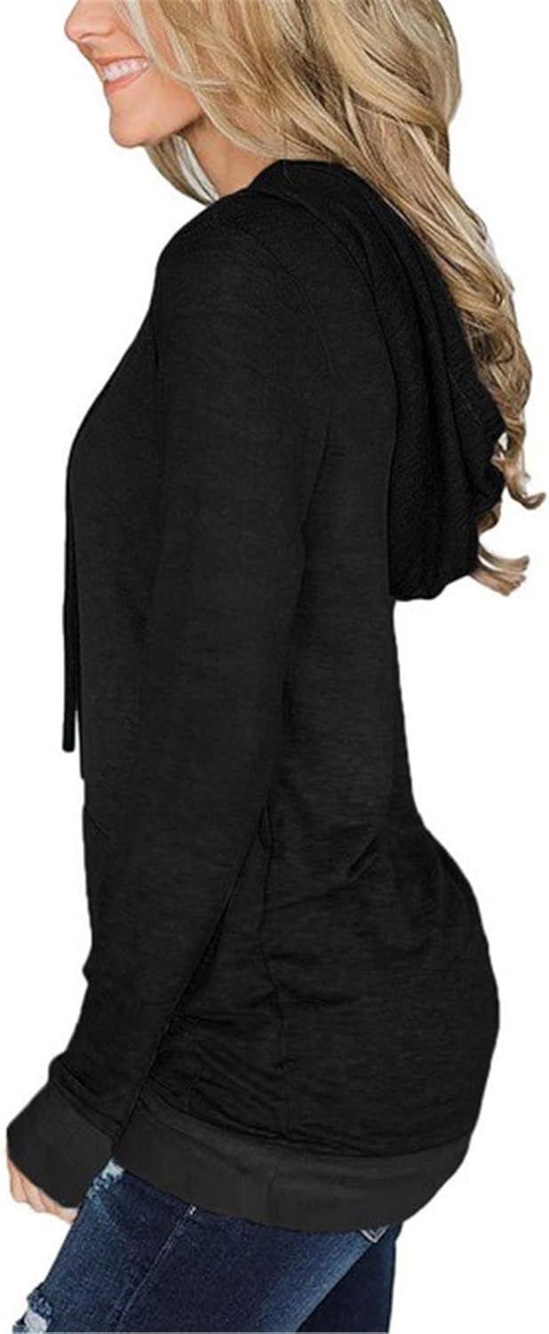 MODARANI Womens Pullover Hoodies Teen Girls Fashion Hooded Sweatshirt Womans Fall Tunic Top - Image 3