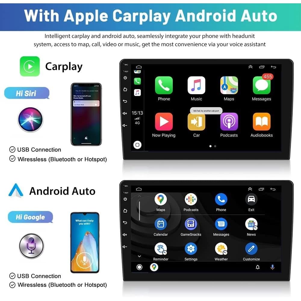 4 + 64 G Android 13 radio samochodowe do T6 Transporter Multivan 2016-2022 Carplay, ekran dotykowy o przekątnej 9 cali, bezprzewodowy Carplay, Android Auto Radio, Bluetooth, WiFi, GPS, HiFi RDS, FM