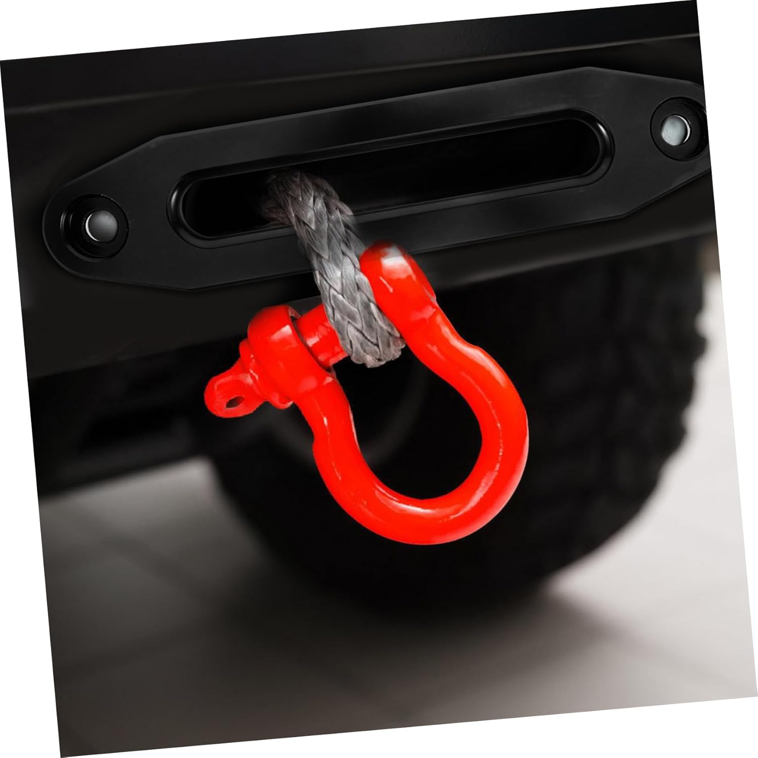 Zinc Alloy Winch Fairlead Heavy-Duty Rope Guide for Utv ATV Fairlead Accessory to Prevent Cable Damage and Tangles Off-Roading and Winching Operations