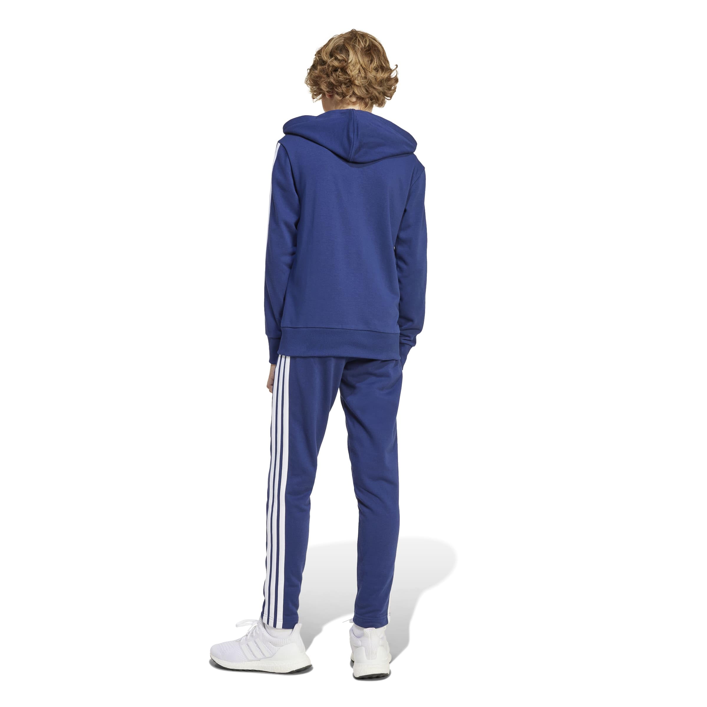 adidas Seasonal Essentials Tiberio 3 Stripes French Terry Tracksuit Tuta da allenamento Unisex - Bambini e ragazzi