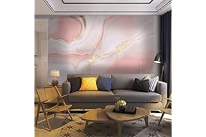 Pink and Gold Marble Wallpaper: An Exquisite Touch for Your Home Decor