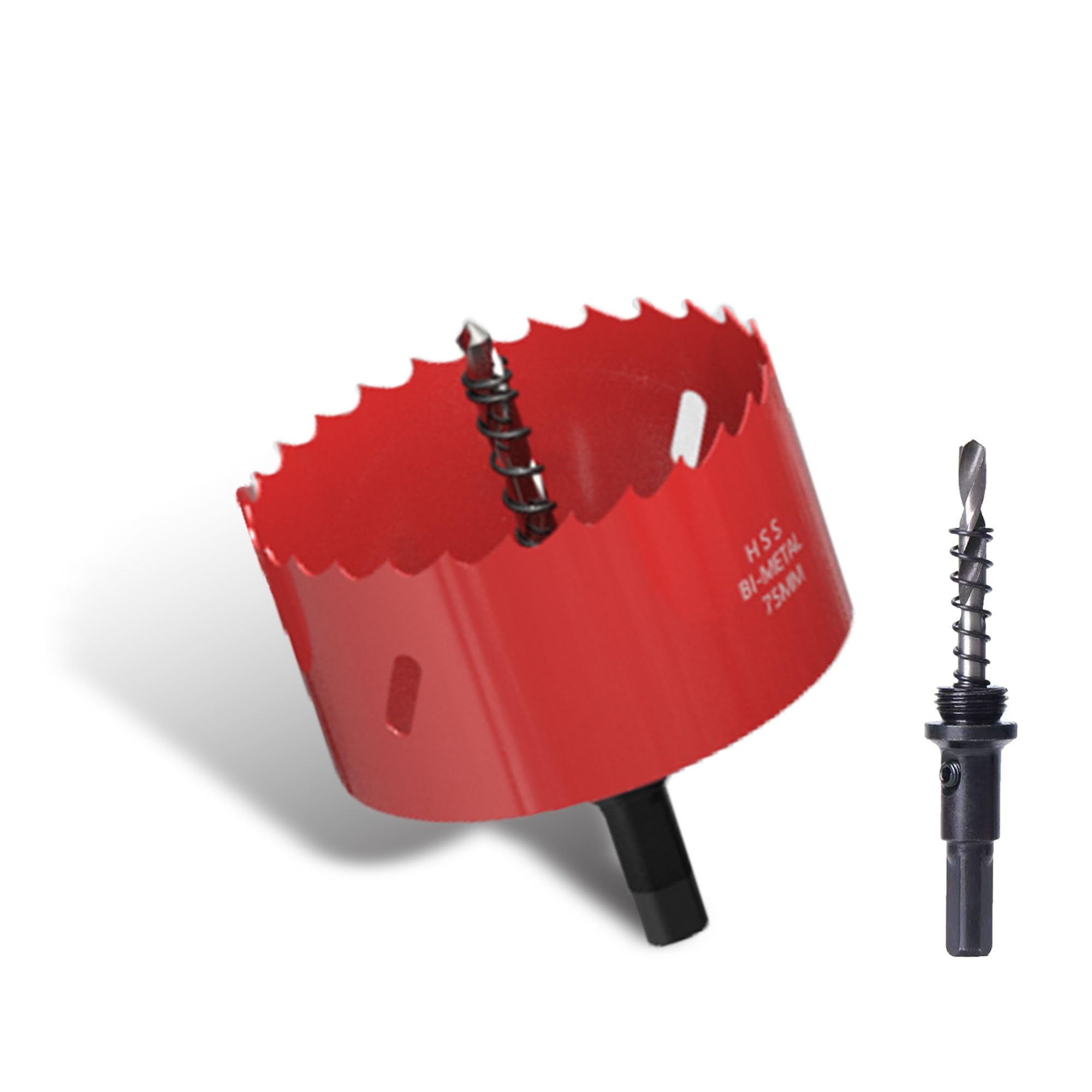 75mm HSS Bi-Metal Hole Saw for Wood & Metal