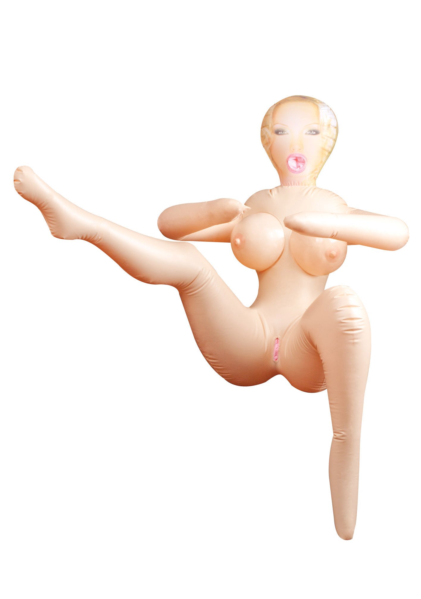 Kelly Carmell - Bambola Gonfiabile in posizione banana split