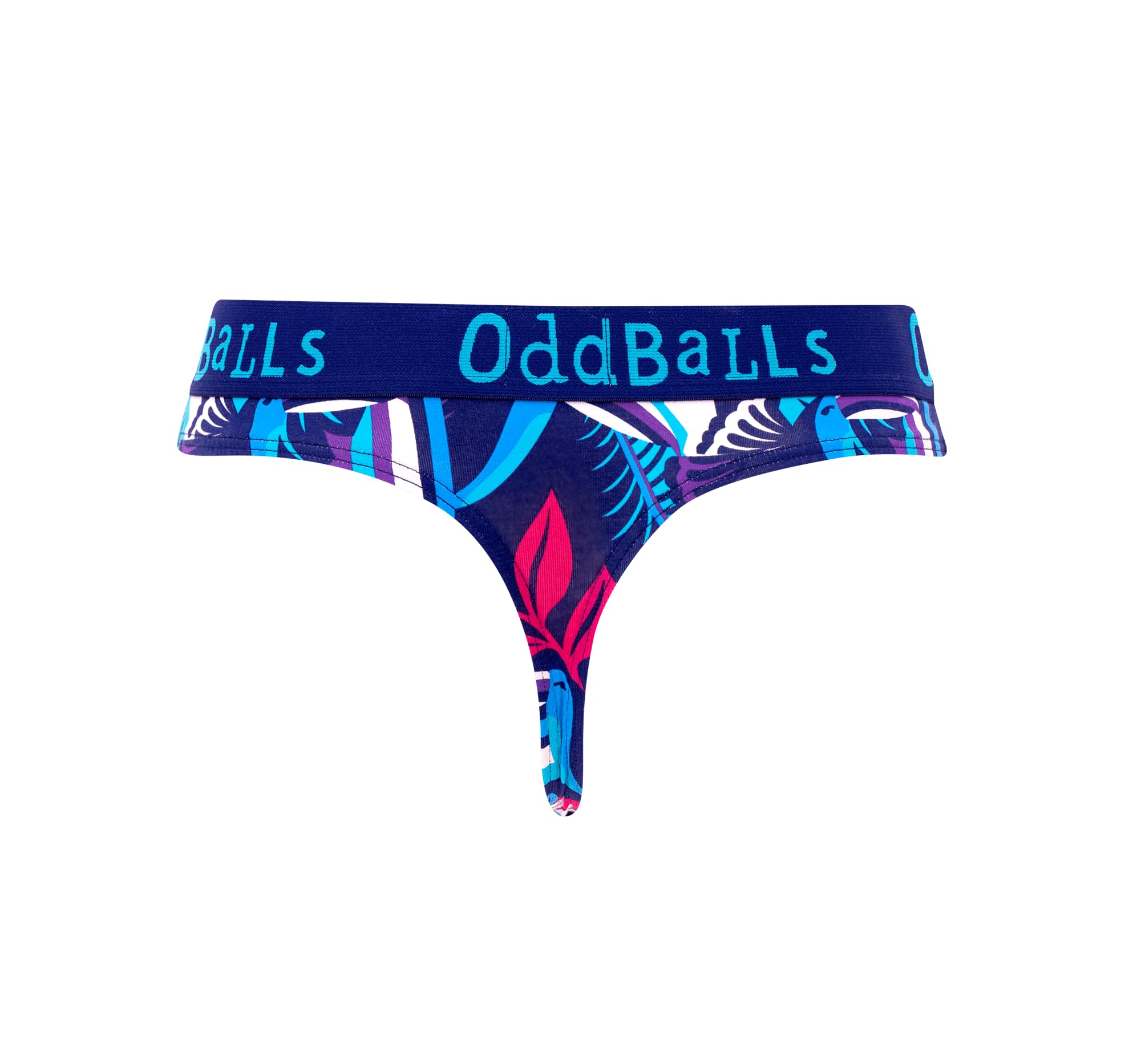 Oddballs Women's Toucan | Thongs | 1 Pack | Underwear | Knickers | Cotton Thong | | Size 8