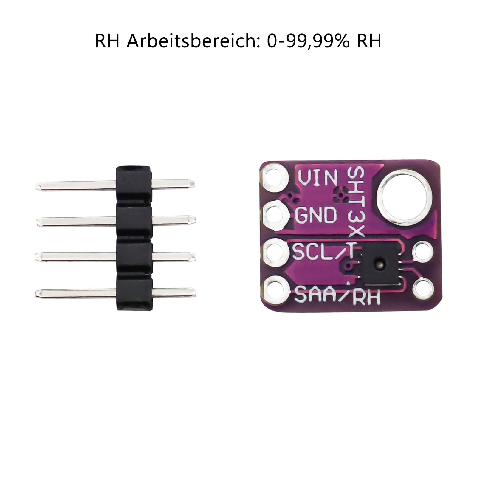 Module Capteur Numérique Température Humidité RUIZHI SHT31-D 5 Pièces - Compatible Arduino I2C