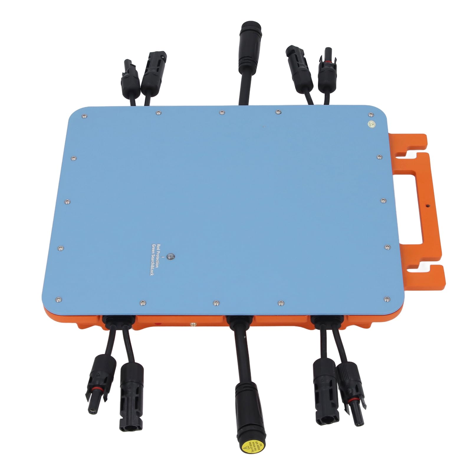 Onduleur Solaire connecté au Réseau, Kit de Micro-onduleur monophasé 2000 W avec Contrôle par Application Mobile WiFi, Micro-onduleur Solaire étanche IP66, pour Panneau (Prise UE