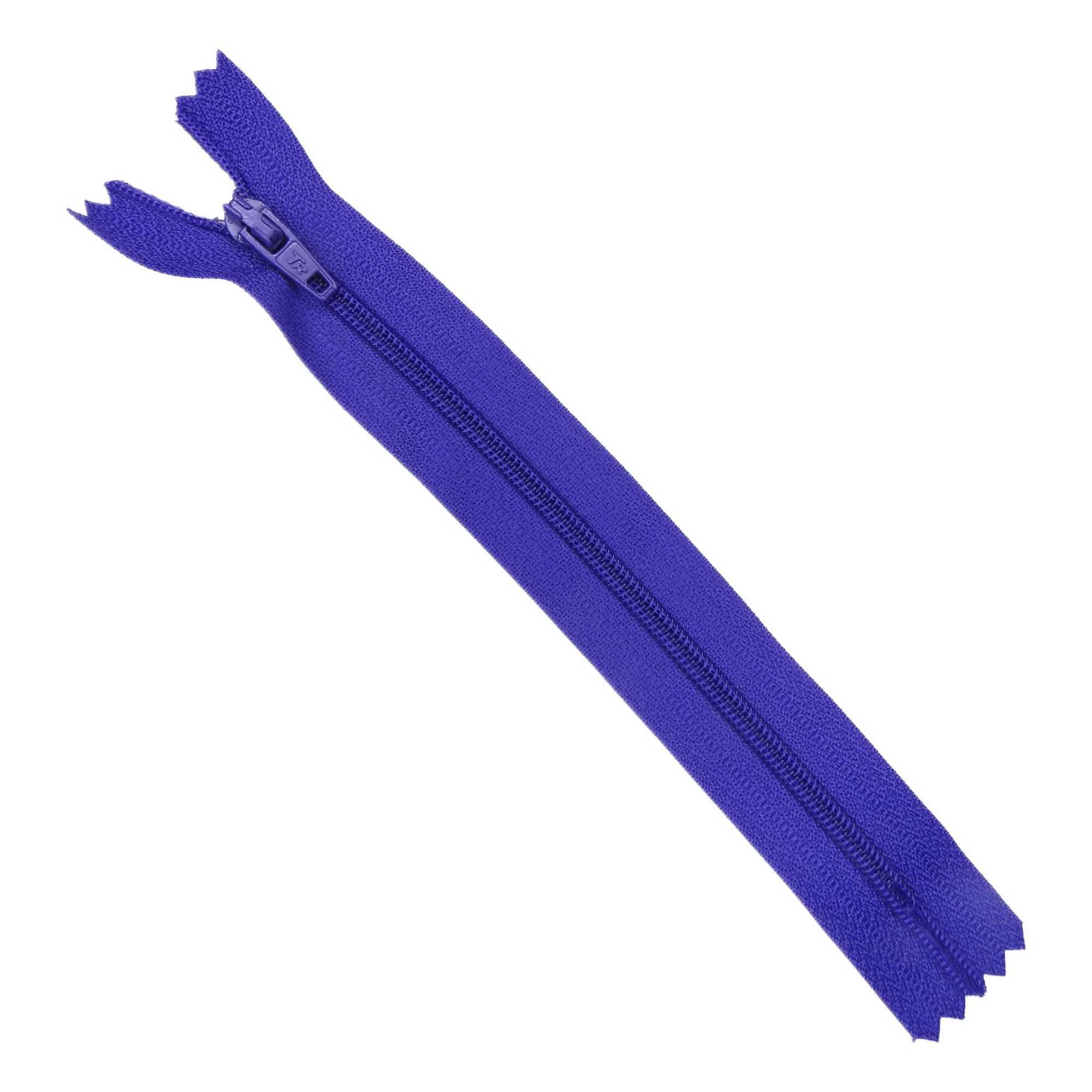Simon Browne Crafts 14 Inch 36cm Zip No3 Closed End Nylon Dress Skirt Etc 41 Colours BUY 1 Or 2 456D, 188 Purple, Pack of 2