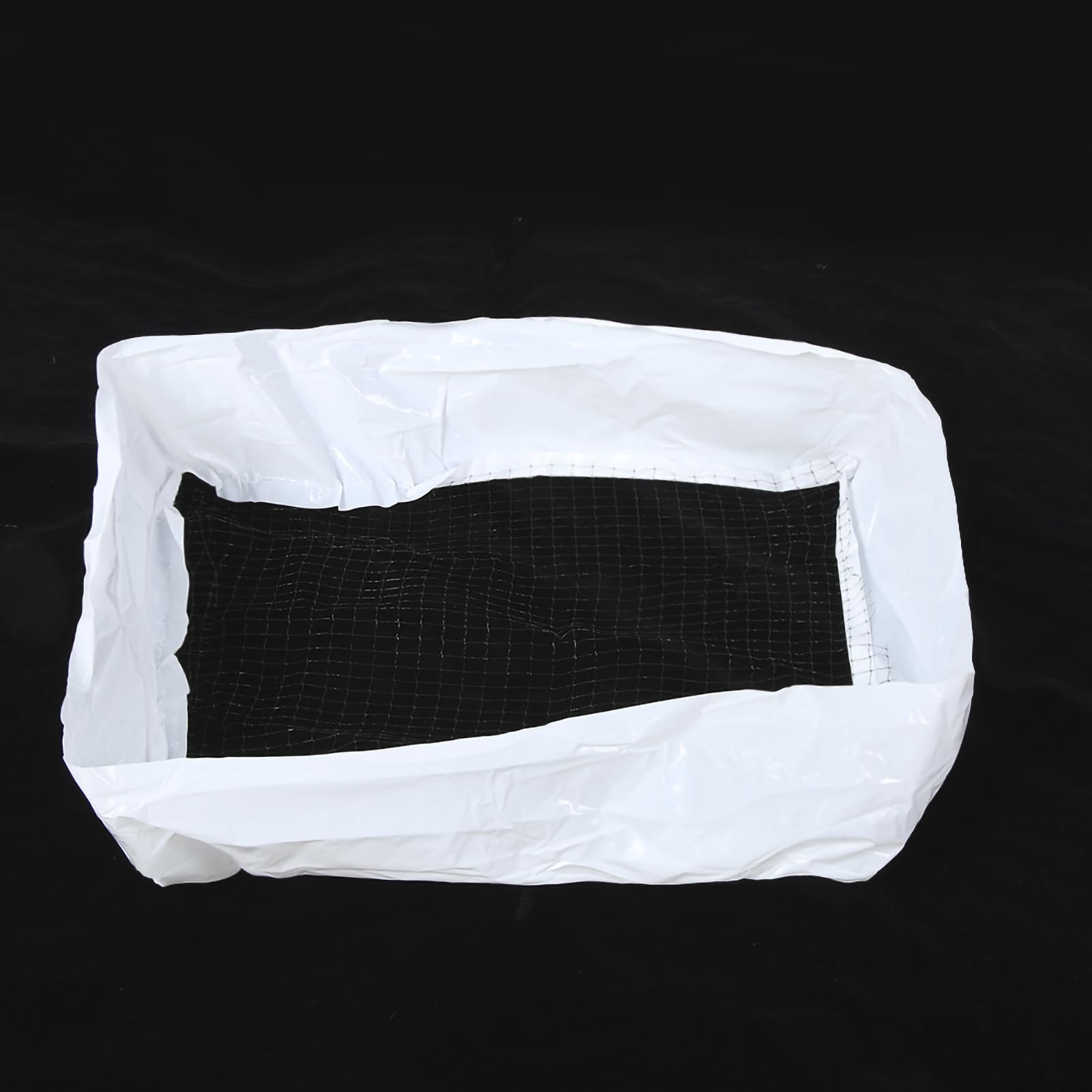 Bolsas de arena para gatos, 20 bolsas de filtro de nailon para caja de arena para gatos, herramienta desodorizante para una fácil eliminación de residuos de gatos, para dueños de gatos