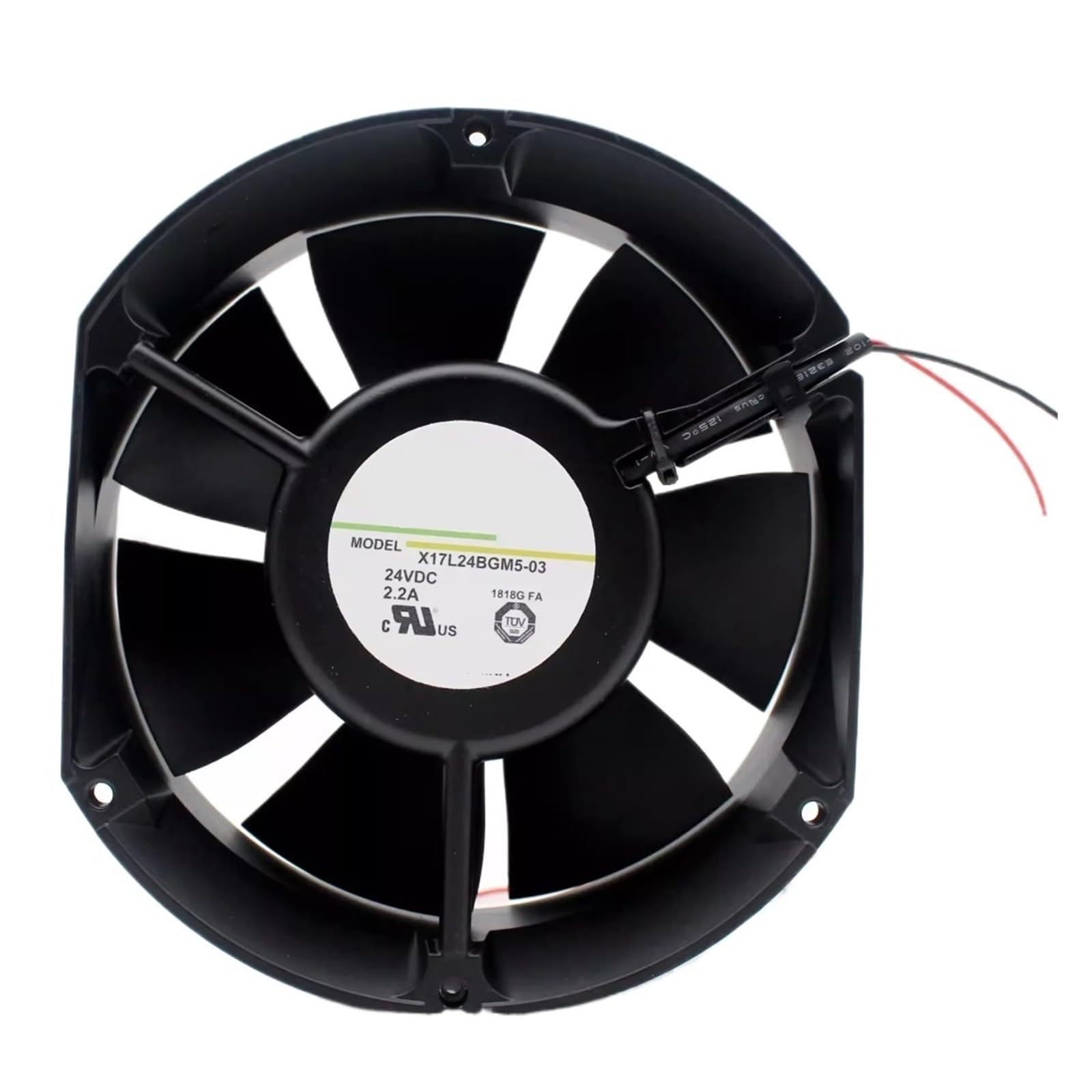 TSCFHGQI 1pcs X17L24BGM5-03 24VDC 2.2A 17251 172 * 172 * 51mm Cooling fan