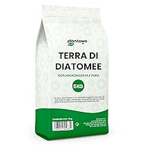 PLANTAWA Terra di Diatomee 5kg | Diatomee Polvere 100% Naturale di Alta Qualità | Perfetta per Molteplici Applicazioni in Casa e Giardino | Senza Trattamenti Chimici | Senza Additivi