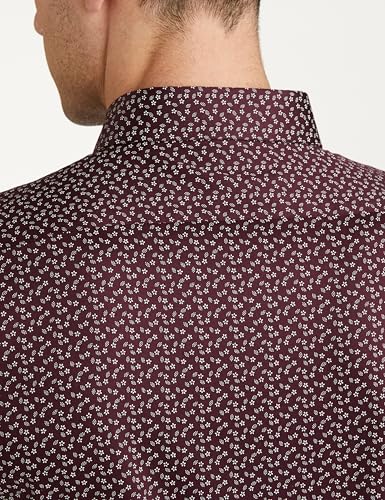 Image of Van Heusen Formal Printed Shirt for Men| Premium Cotton| Full Sleeves| Slim Fit |Breathable Fabric