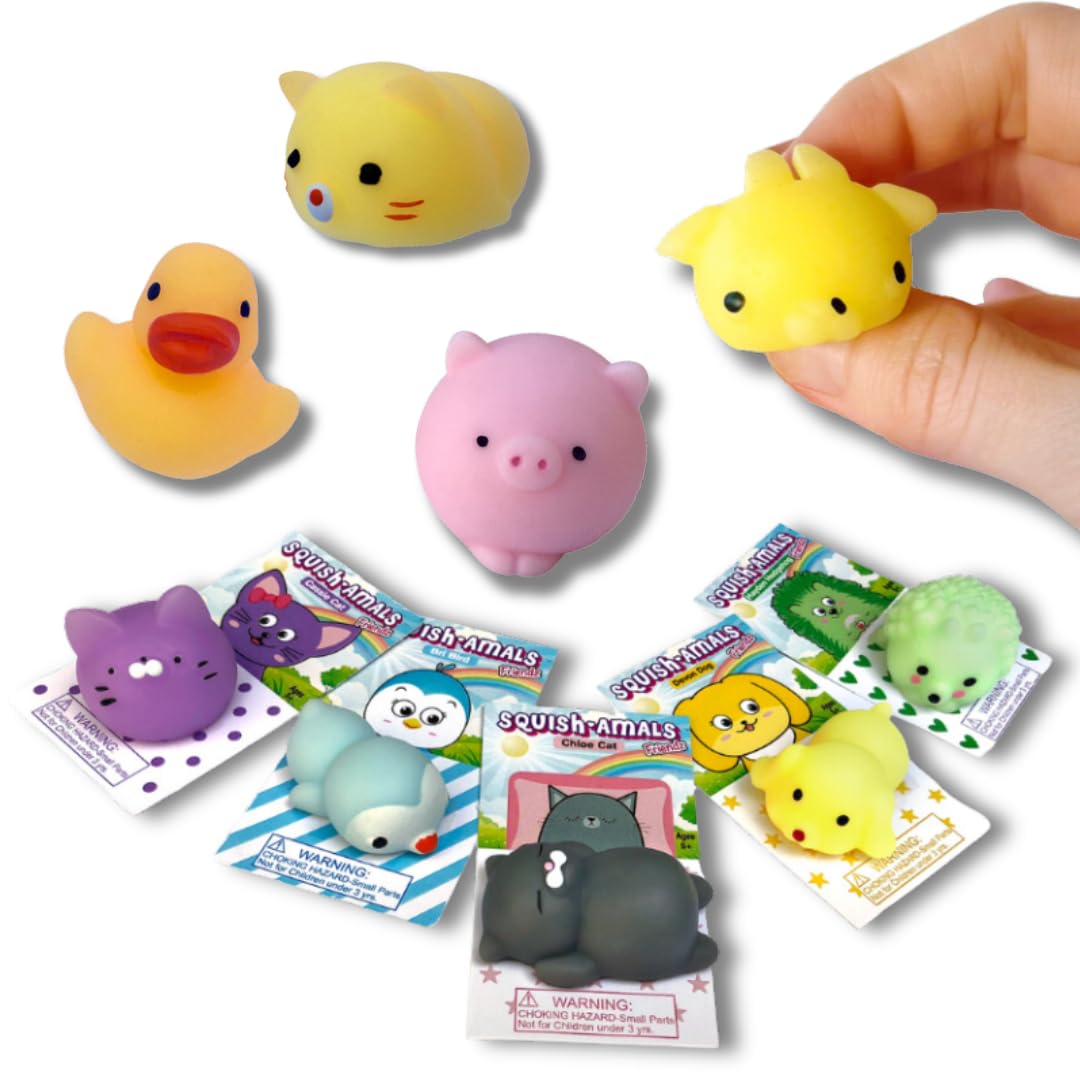 Amazon.com: ZORBITZ Squish Amals Toy, 1 EA : Toys & Games