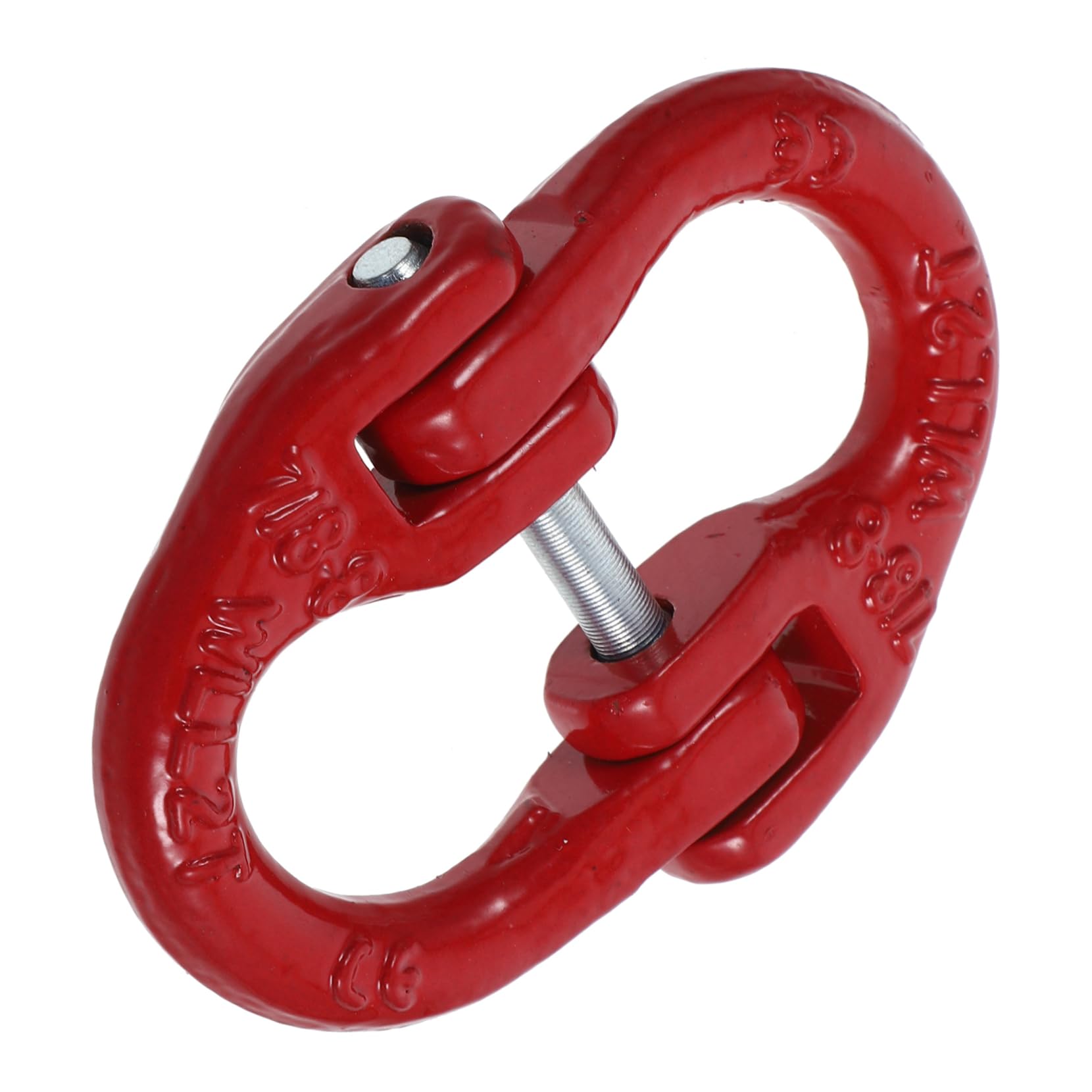 MUCKLILY Mechanical Coupling Link Steel Chain Connector Double Ring Buckle for Chain Hooks