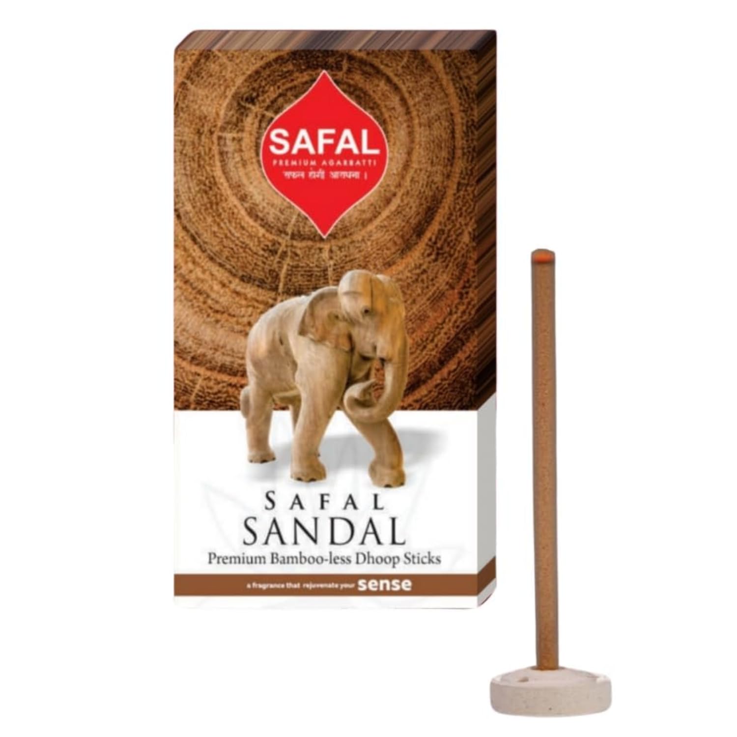 Dhoop Sticks for Pooja | 240Premium Dhoop Sticks | Sandal Agarbatti | Long-Lasting Aroma for Pooja & Meditation | Charcoal Free Incense Sticks (Pack of 24)-image-22