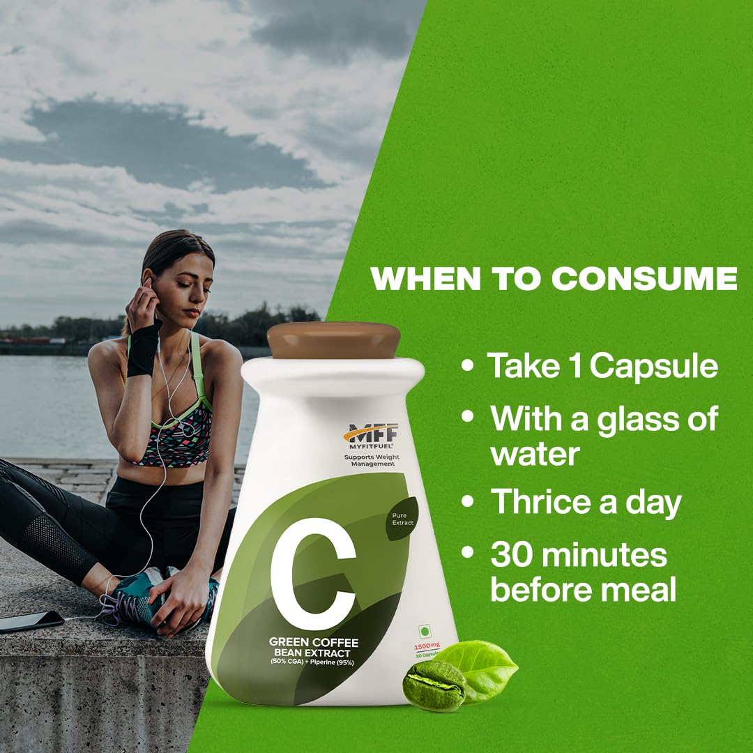 Buy Now Green Coffee Bean Extract (50% Cga) With Piperine 95%, (1500... 5 Buy Now Green Coffee Bean Extract (50% Cga) With Piperine 95%, (1500...