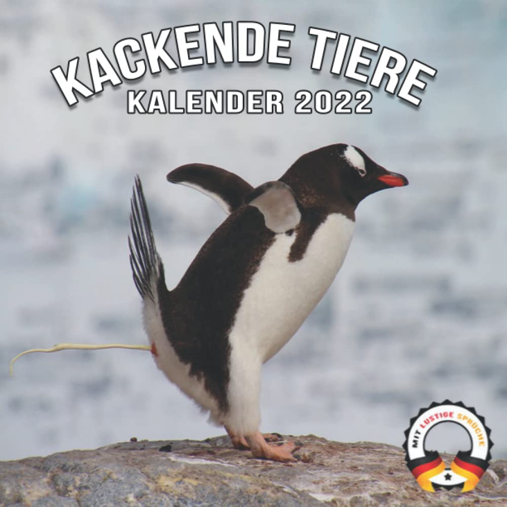 Buy Kackende Tiere Kalender 2022: Kalender 2022 Lustige Tiere 