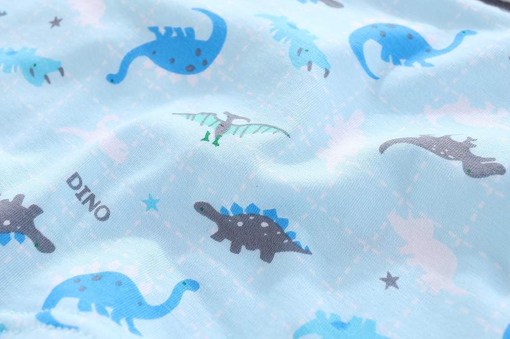 CHUNG Toddler Little Boys Underwear Soft Cotton Boxer Briefs 2-11Years Dinosaur Pack for Pupil Kindergarten Kids - Image 6